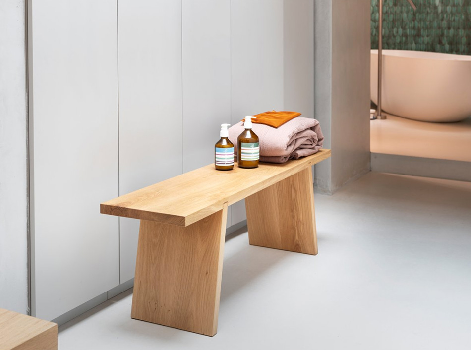dovetail bench banco madera functionals otherform