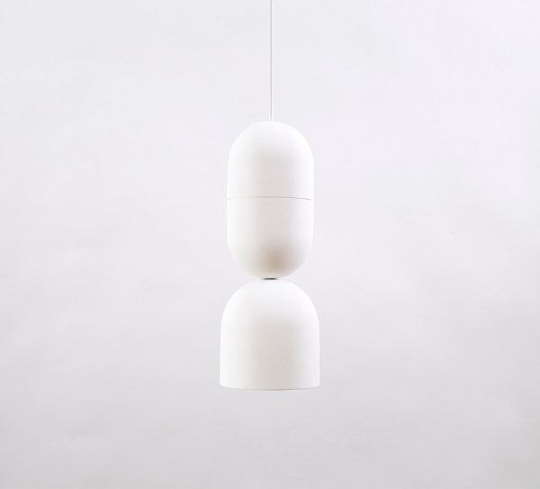 capsule white small lampara de techo yeso otherform