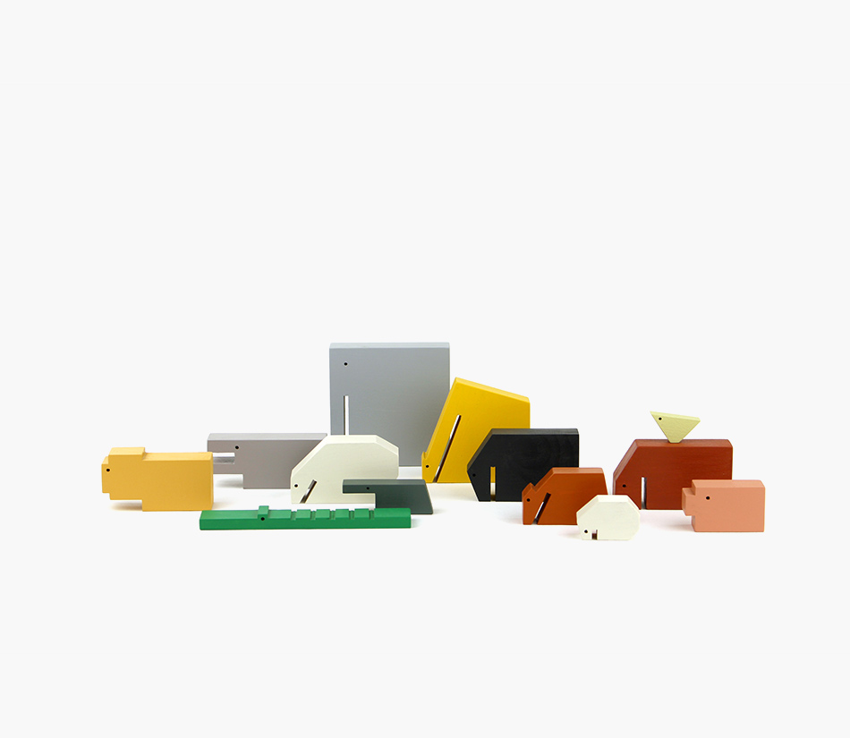 wooden animals color juguete toy ikonic otherform