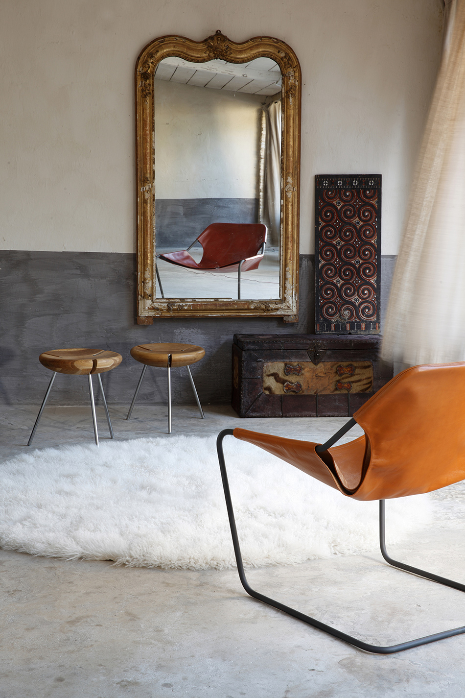 Paulistano piel sillon Objekt Otherform