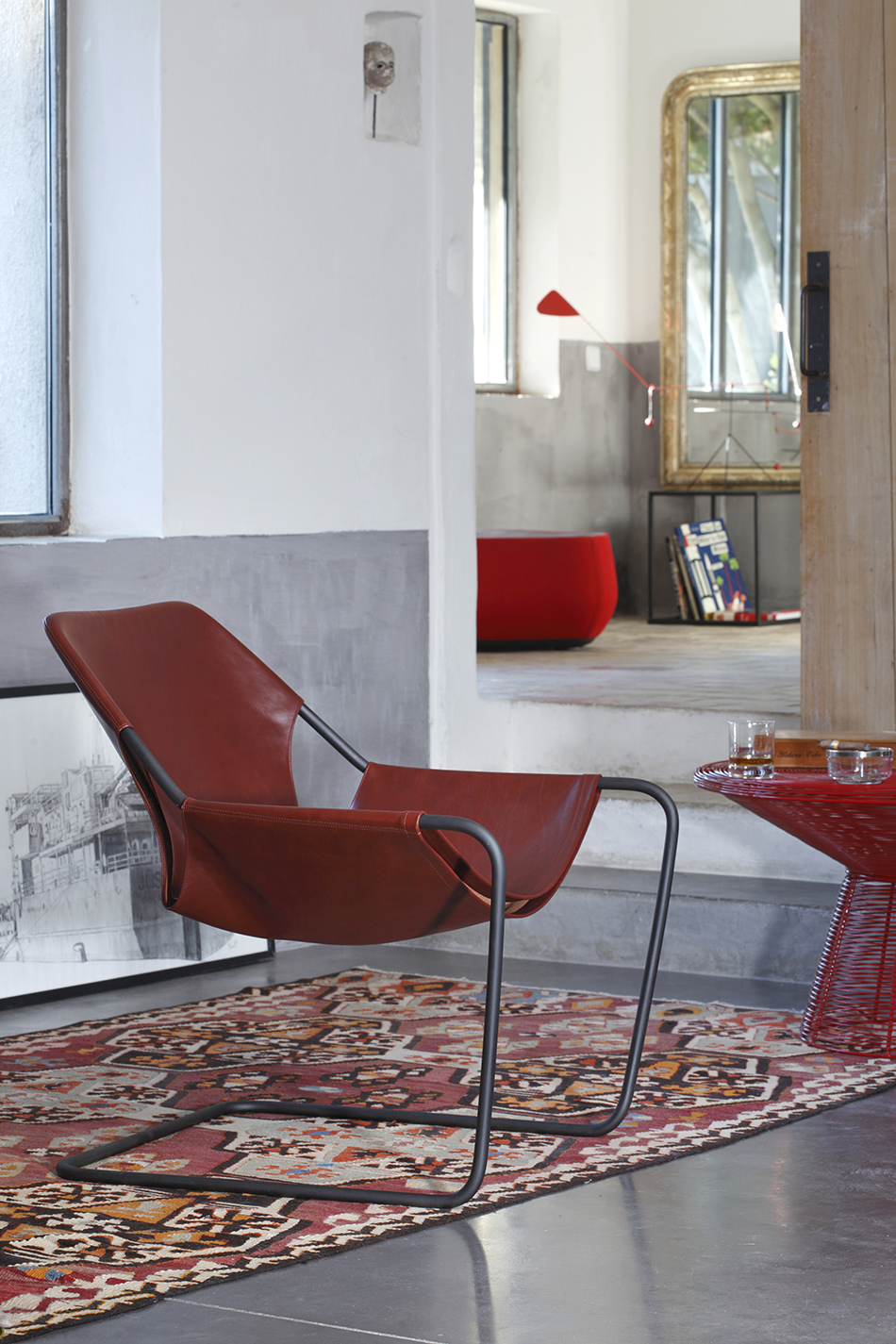 Paulistano piel sillon Objekt Otherform